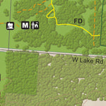 New York State Parks Wilson-Tuscarora State Park Trail Map digital map