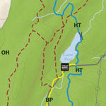 New York State Parks Wonder Lake State Park Trail Map digital map