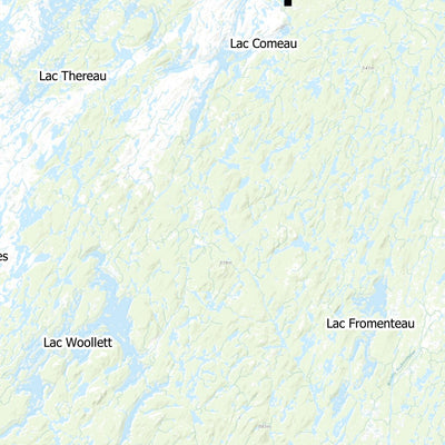 Nibiischii Territoire des réserves fauniques Assinica et des lacs Albanel-Mistassini-et-Waconichi digital map