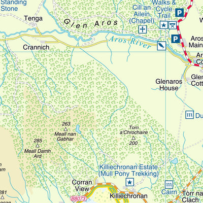 Nicolson Digital Ltd Isle of Mull Tourist Map bundle