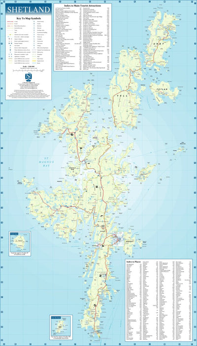 Nicolson Digital Ltd Shetland digital map