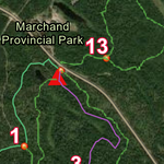 Sandilands Ski Club Active Trail Map 2024-25 Preview 3
