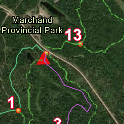 Sandilands Ski Club Active Trail Map 2024-25 Preview 3