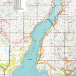 None 8452 Map 5B - Six Mile Bay Topographic Backdrop bundle exclusive