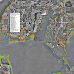None 8452 Map 6C - Main Bay North 1990's Air Photo Backdrop bundle exclusive