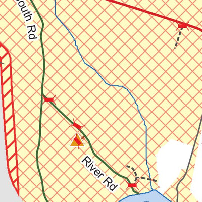 North Carolina Wildlife Resources Commission Bertie County Game Land digital map