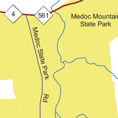 North Carolina Wildlife Resources Commission Brinkleyville Game Land digital map