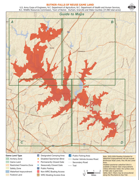 Butner-Falls of Neuse Game Land overview Preview 1