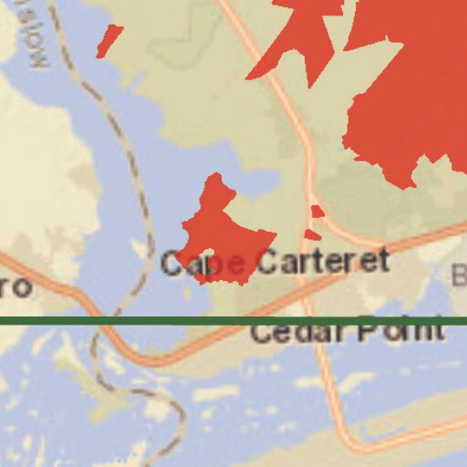 Croatan Game Land Map by North Carolina Wildlife Resources Commission ...