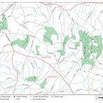 North Carolina Wildlife Resources Commission Embro Game Land digital map