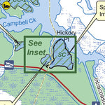 North Carolina Wildlife Resources Commission Goose Creek Game Land digital map