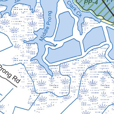 North Carolina Wildlife Resources Commission Goose Creek Game Land digital map