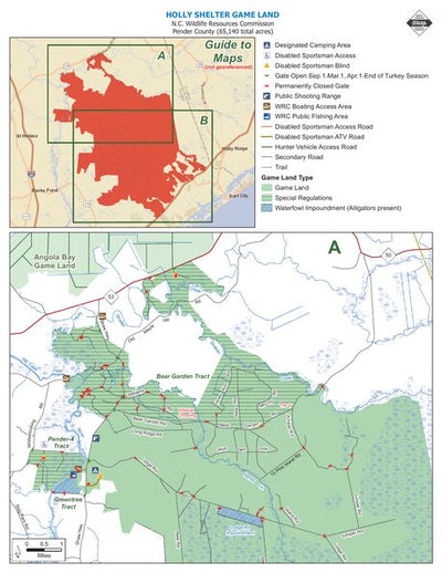 Holly Shelter Game Land A overview Preview 1