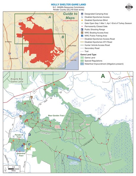 Holly Shelter Game Land A overview Preview 1