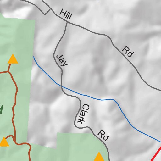 Johns River Game Land map by North Carolina Wildlife Resources