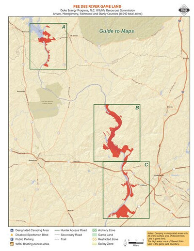 Pee Dee River Game Land overview Preview 1
