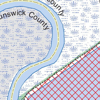 North Carolina Wildlife Resources Commission Sutton Lake Game Land digital map