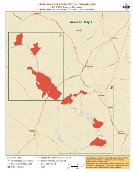 Upper Roanoke River Wetlands Game Land overview Preview 1