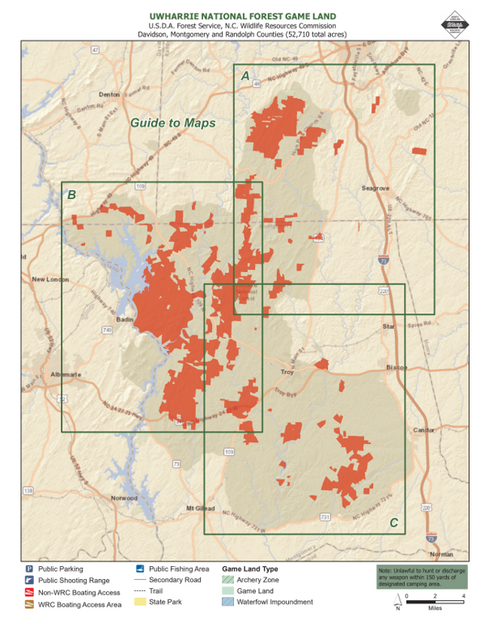 Uwharrie Game Land overview Preview 1