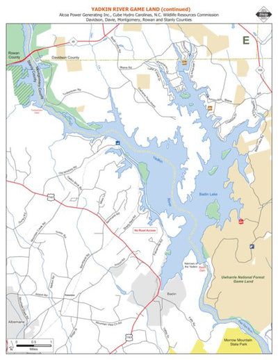 North Carolina Wildlife Resources Commission Yadkin River Game Land E bundle exclusive