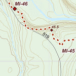 North Country Trail Association NCT MI-008 digital map