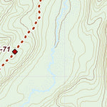 North Country Trail Association NCT MI-012 digital map