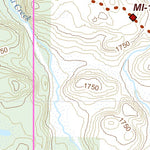 North Country Trail Association NCT MI-031 digital map