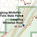 North Country Trail Association NCT MI-048 digital map