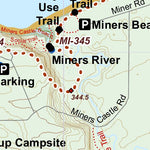 North Country Trail Association NCT MI-055 digital map