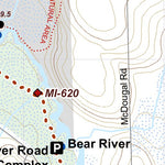 North Country Trail Association NCT MI-101 digital map