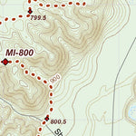North Country Trail Association NCT MI-126 digital map