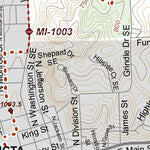 North Country Trail Association NCT MI-155 digital map
