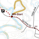 North Country Trail Association NCT MN-001 digital map