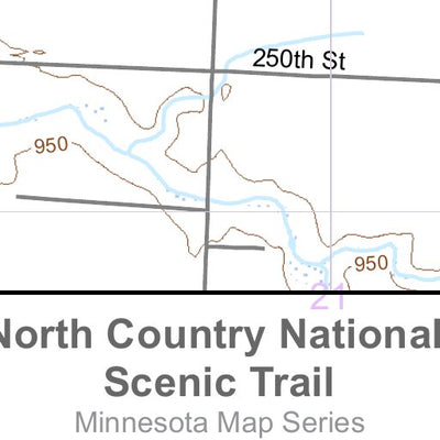 North Country Trail Association NCT MN-002 digital map