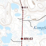 North Country Trail Association NCT MN-013 digital map