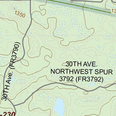 North Country Trail Association NCT MN-042 digital map