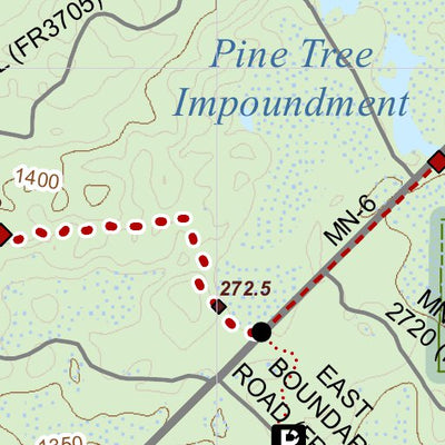 North Country Trail Association NCT MN-049 digital map