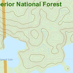 North Country Trail Association NCT MN-090 digital map