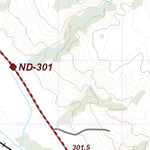 North Country Trail Association NCT ND-056 digital map