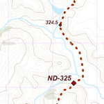 North Country Trail Association NCT ND-060 digital map