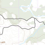 North Country Trail Association NCT ND-063 digital map