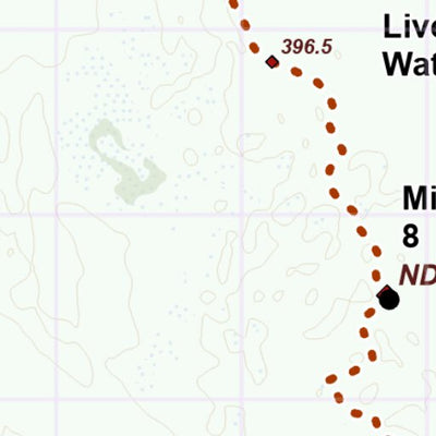 North Country Trail Association NCT ND-072 digital map