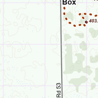 North Country Trail Association NCT ND-073 digital map