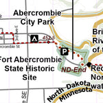 North Country Trail Association NCT ND-081 digital map