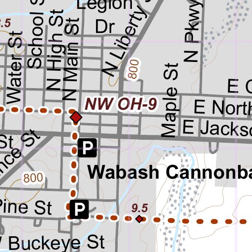 NCT NW OH-03 Map by North Country Trail Association | Avenza Maps