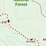 North Country Trail Association NCT PA-035 digital map