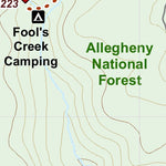 North Country Trail Association NCT PA-036 digital map