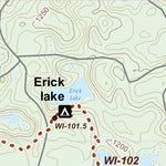 North Country Trail Association NCT WI-015 digital map