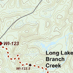 North Country Trail Association NCT WI-019 digital map