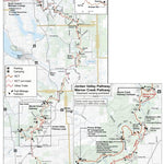 North Country Trail Association North Country Trail Association's Jordan Valley 45 Chapter Brochure Map digital map